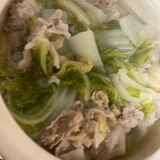 白菜と豚肉の昆布だし煮